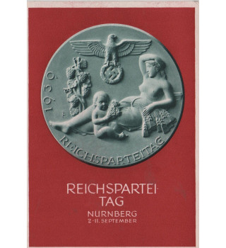 *Deutsche NSDAP-Tagespostkarte*