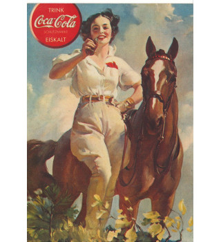 Postkarte - COCA COLA