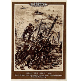 Postkarte - Infanterie
