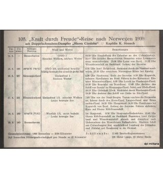 Norwegenreise - 1939- KdF