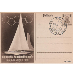 *Olympische Spiele 1936 -  Segelwettkämpfe*