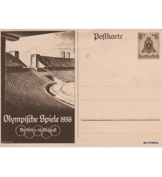 Olympische Spiele 1936 -  6+4