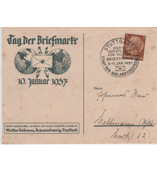 *Tag der Briefmarke - Januar 1937*