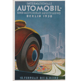 Internationale Automobile - Postkarte