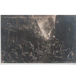Das Nachtgefecht in Mülhausen 9 August 1914