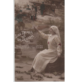 Carte postale patriotique française