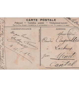 Carte postale armée alliés