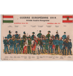 Carte postale armée alliés