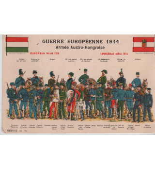 Carte postale armée alliés