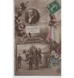 Carte postale patriotique française