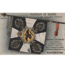 Carte postale patriotique...