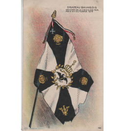 Carte postale patriotique française