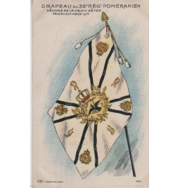 Carte postale patriotique française