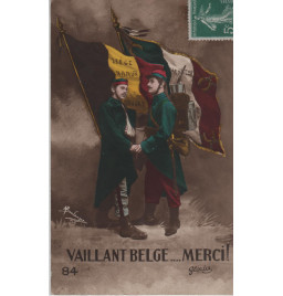 Carte postale armée alliés