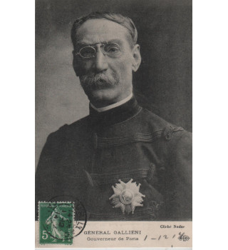 Carte postale patriotique française