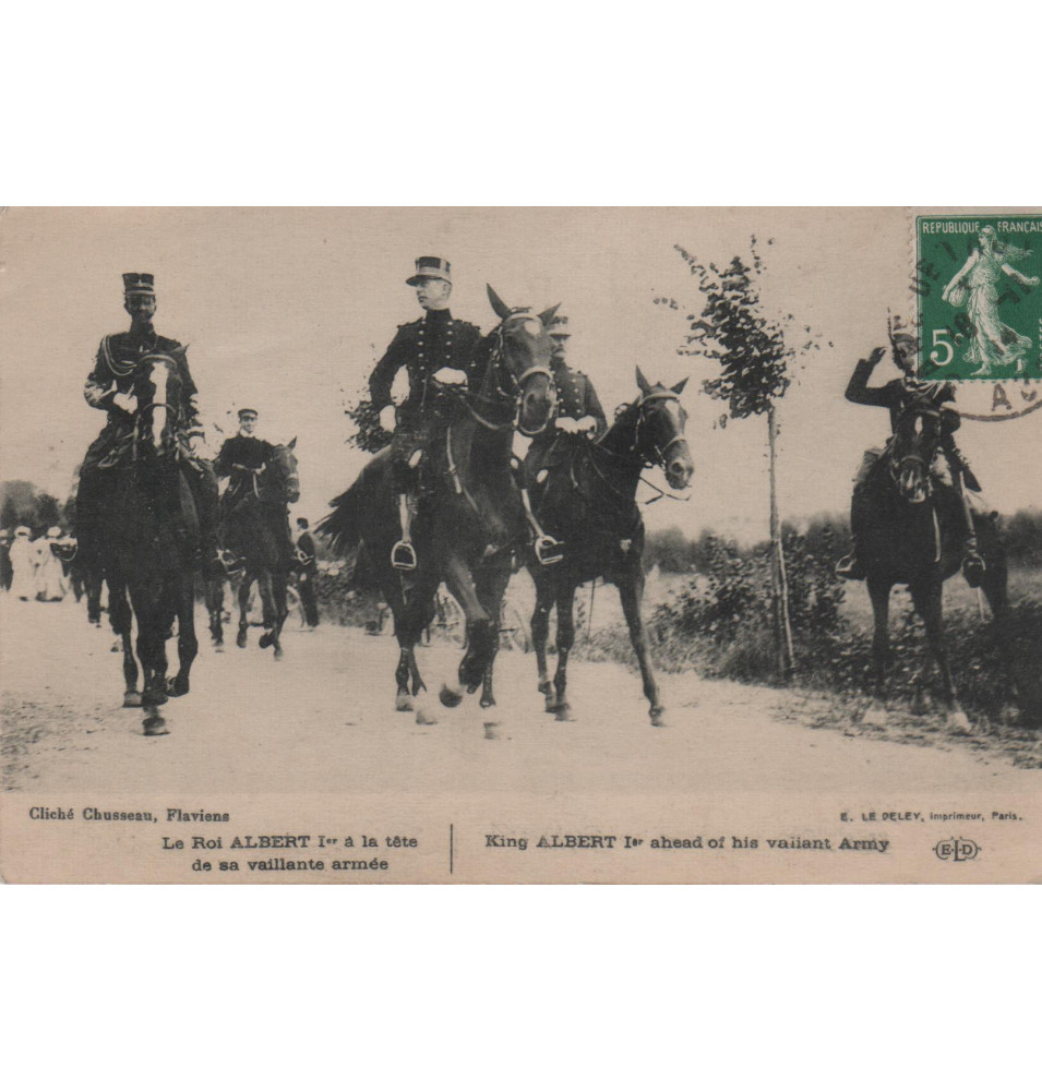 Carte postale armée alliés