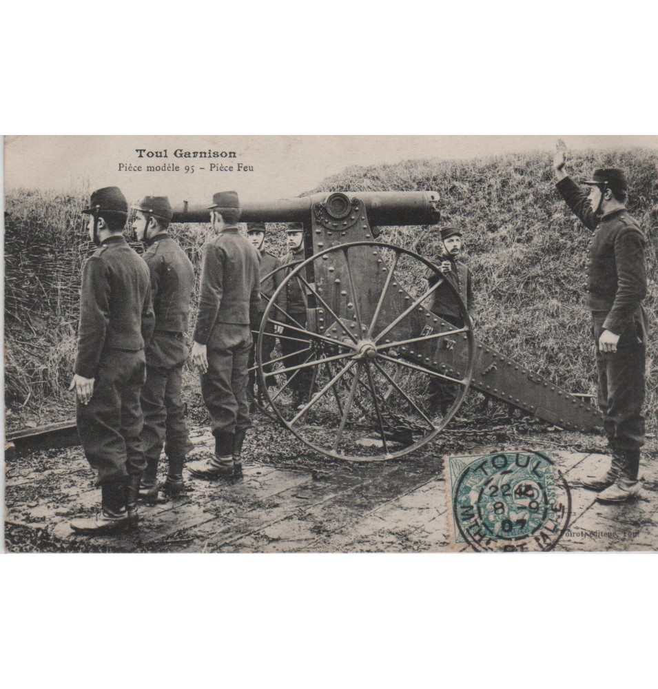 Carte postale patriotique française