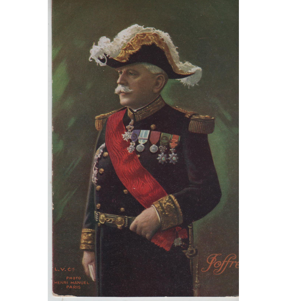 Carte postale patriotique française