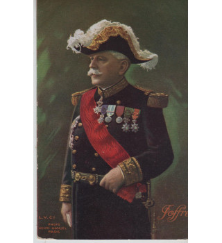 Carte postale patriotique française