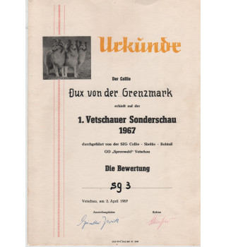 Urkunde - DDR