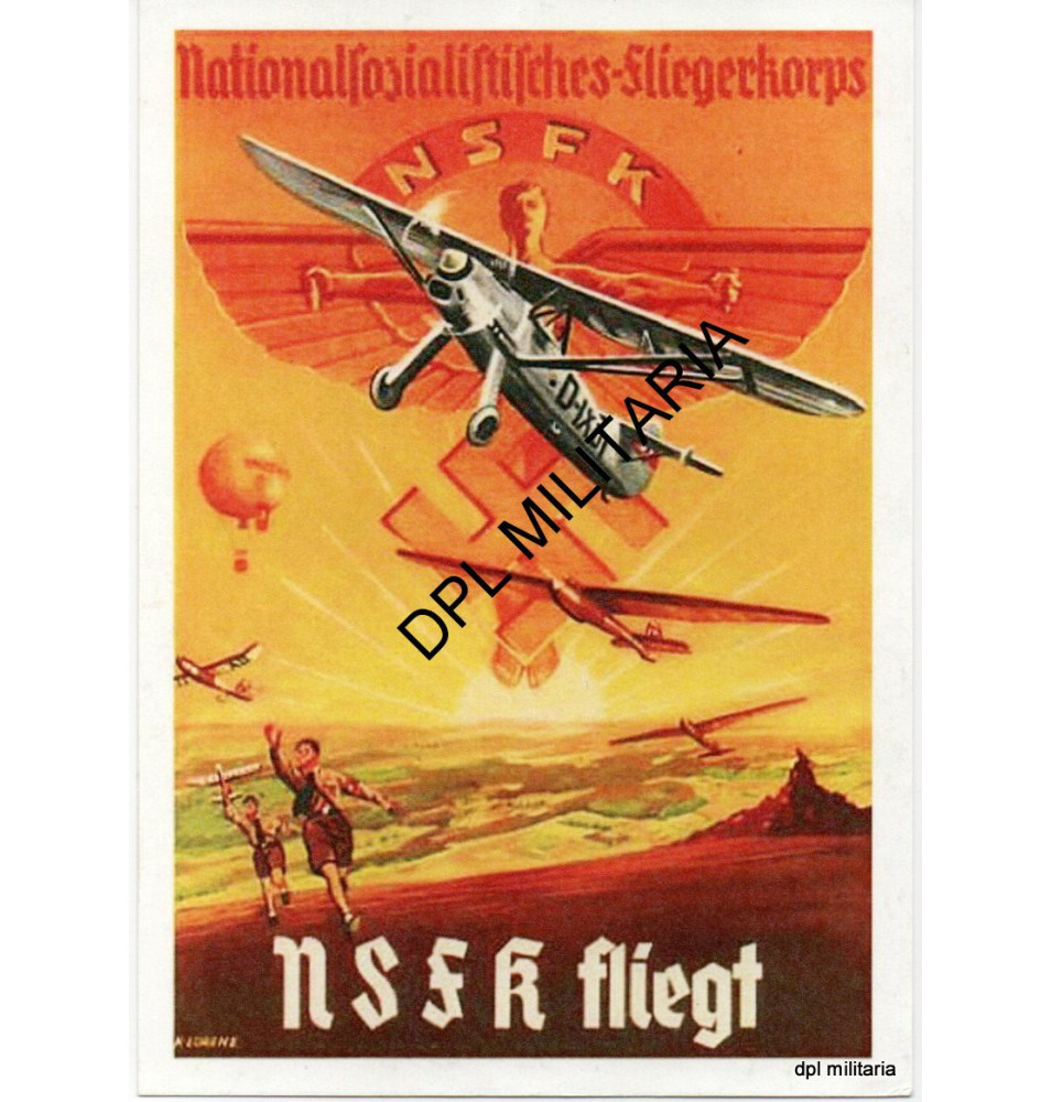 Propaganda Postkarte - Kopie