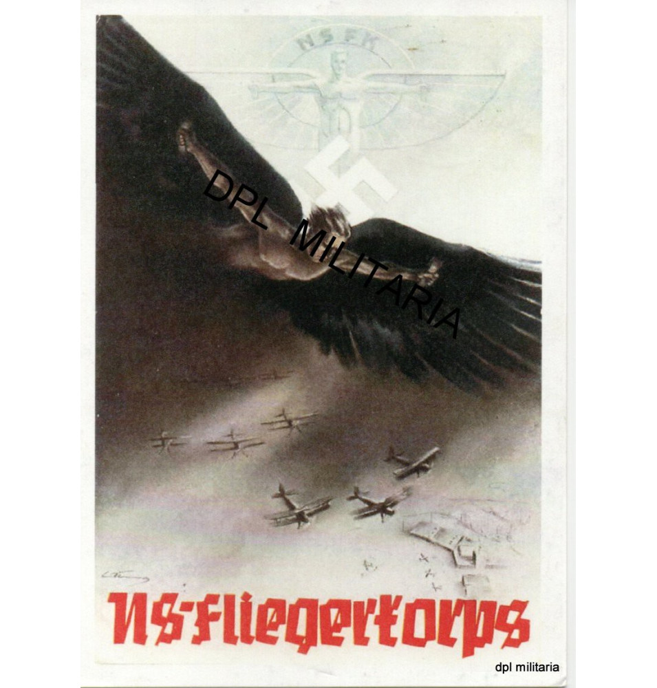 Propaganda Postkarte - Kopie