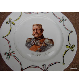*Assiette patriotique allemande*