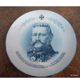 *Assiette patriotique allemande*