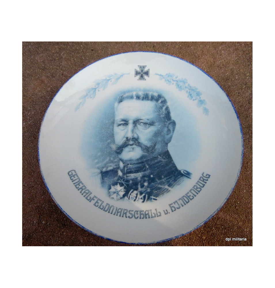 *Assiette patriotique allemande*