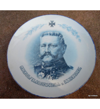 *Assiette patriotique allemande*