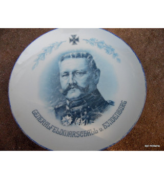 *Assiette patriotique allemande*