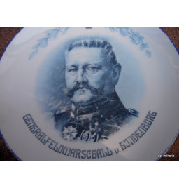 *Assiette patriotique allemande*