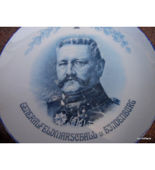 *Assiette patriotique allemande*