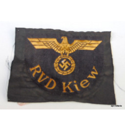*Insigne tissus - RVD Reichsbahn Kiew*