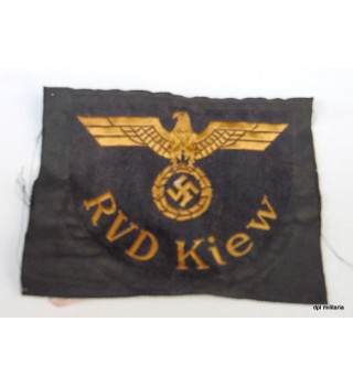 *Insigne tissus - RVD Reichsbahn Kiew*