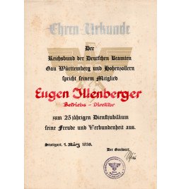 *Zitat - 25 Dienstjahre  -...