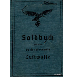 *Konvolut - Luftwaffe - Soldbuch*