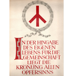 *Affiche propagande - NSDAP*