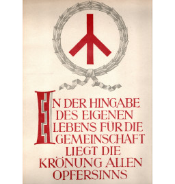 *Propagandaplakat der NSDAP *