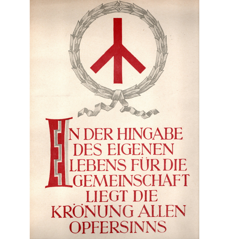 *Affiche propagande - NSDAP*