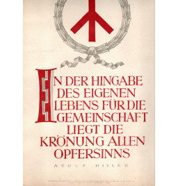 *Affiche propagande - NSDAP*