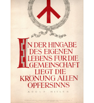 *Affiche propagande - NSDAP*
