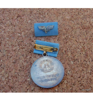 *Médaille de service  -  Deutsche Reichsbahn - argent*