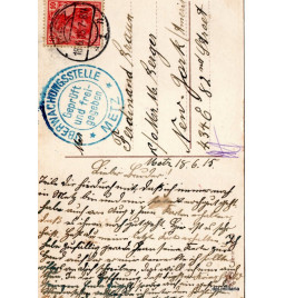 *Patriotische Postkarte*