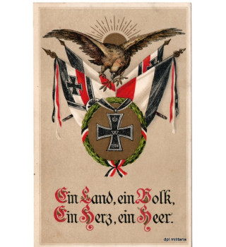 Patriotische Postkarte*k*