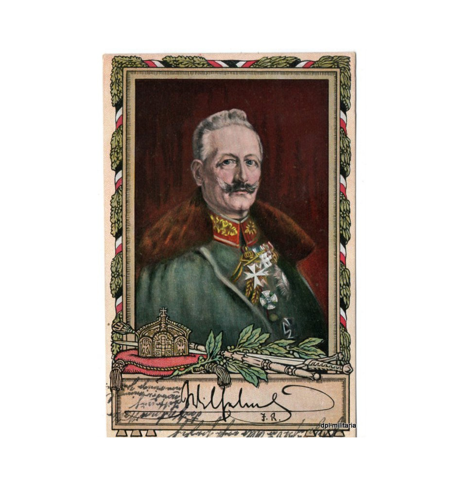*Patriotische Postkarte*