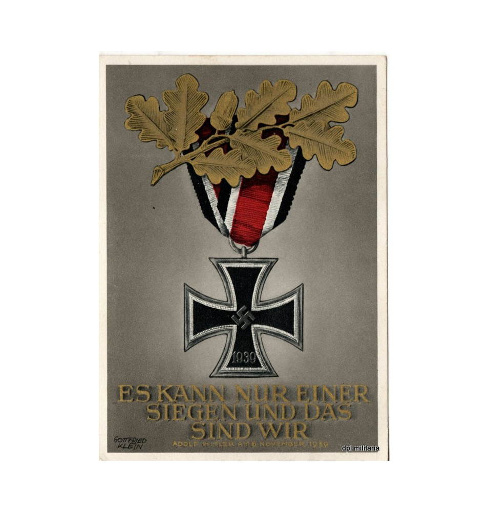 *Carte postale croix de fer*