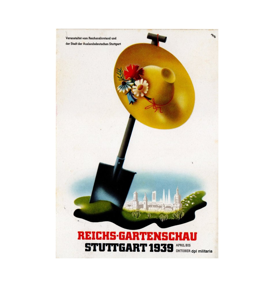 *Postkarte -Reichsgartenschau - Stuttgart*