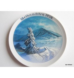 *Assiette de noël creuse...