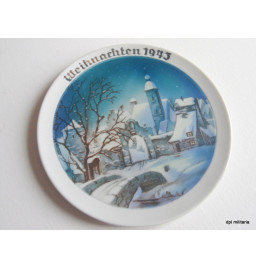 **Assiette de noël plate édition de 1943* *